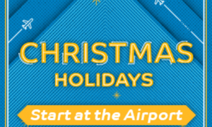 Christmas Holidays start at the airport