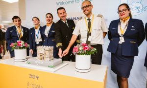 Malta International Airport welcomes the First Flight from Nis