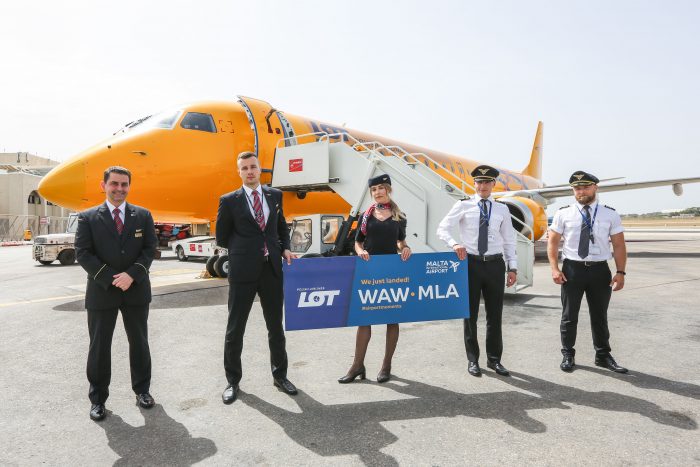 Polish flag carrier LOT launches operations from Malta International ...