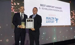 ACI Europe Awards Malta International Airport Best Airport Accolade